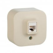 Legrand Forix Sıva Üstü Telefon Prizi 782444 - 1