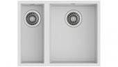 TEKA SQUARE 2B 560 TG TEZGAH ALTI GRANİT EVYE BEYAZ - 1