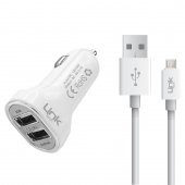 LinkTech S560 Araç Şarj Aleti ve Micro USB Kablo Set 3.1A LCH-S560 - 1