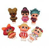 LoL Bebek Squishy 10 CM - 6 Farklı Kokulu LoL Bebek Sukuşi - 1