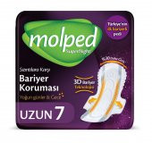 Molped Supernight Hijyenik Ped Uzun 7 Adet - 1