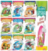 Gönül Eğitici Öğretici Boyama Seti 10 Kitap - 1