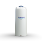 750 Litre Polietilen Dikey Su Deposu - Beyaz - 1