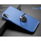 iPhone X/XS 5.8 Orijial Baseus Ring Bracket Yüzüklü İnce Kılıf - 5
