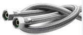 3/8"x3/8" Klozet Flexi Çelik Örgülü 40 cm Dıamond 2 Adet - 1