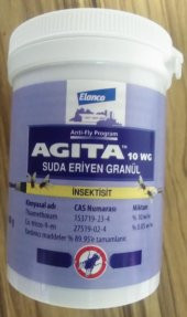 2 Kutu Agita 10 WG Granül Kara Sinek İlacı 100 Gr (Toplam 200 Gr) - 1