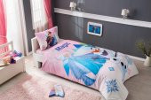 Taç Disney Frozen Pink Nevresim Takımı - 1