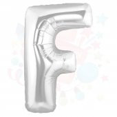 Nedi Balon Folyo 40 Harf Gümüş F 00849 - 1