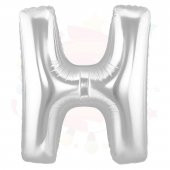 Nedi Balon Folyo 40 Harf Gümüş H 01822 thumbnail 1