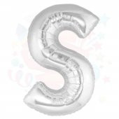 Nedi Balon Folyo 40 Harf Gümüş S 00855 - 1