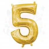 Nedi Balon Folyo 40 Rakam Altın 5 10776 - 1