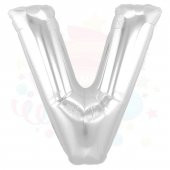 Nedi Balon Folyo 40 Harf Gümüş V 01363 thumbnail 1