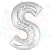 Nedi Balon Folyo 40 Harf Gümüş S 00855 - 3