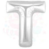 Nedi Balon Folyo 40 Harf Gümüş T 01361 thumbnail 3