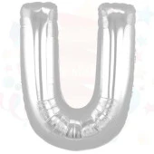 Nedi Balon Folyo 40 Harf Gümüş U 01362 thumbnail 3