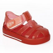 IGOR Star Brillo Plaj Kız/Erkek Çocuk Sandalet S10245 Kırmızı - 2