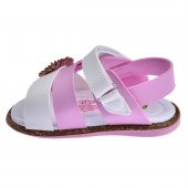 Kiko Kids Kız Çocuk İlk Adım Sandalet Şb 2301-10 Beyaz - Pembe thumbnail 4