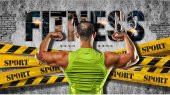 Yeşil Spor Salonu Gym Fıtness Wallpaper Özel Tasarım Duvar Kağıdı - 1