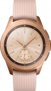 Samsung Galaxy Watch (42mm) (Android ve iPhone Uyumlu) Pembe/Altın - SM-R810NZDATUR (Samsung Türkiye - 5