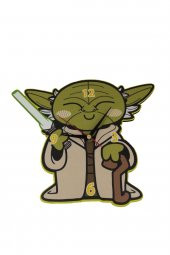 Star Wars Yoda Duvar Saati 22x28cm Hediyelik Dekortaif Eşya Saat - 1