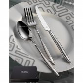 Aryıldız Elegant Prestige Mat 89 Parça Kutulu Çatal Kaşık Bıçak Takımı - 1
