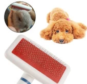 Evcil Hayvan Fırçası Telli Beyaz Köpek Ve Kedi Kaşıma aparatı - 2