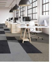 Karo Halı Tarkett Sintelon Star Koyu Haki-50cmx50cm-4 adet - 2