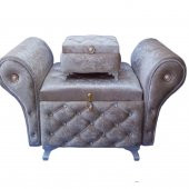 Sonem Söz Nişan Bohça Gelin Düğün Çeyiz Sandık 2li 100C Koltuk - 1