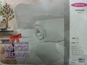 2 ADET Taç Kristal Tek Kişilik Yorgan İkincisi Bedava Taç Kristal Yorgan 155x215 cm - 1