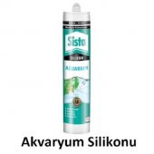 Sista Akvaryum Silikon Şeffaf 310 ml Aynı Gün Kargo - 1