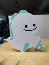 Bigo Live Logo Amblem Tabelası 3D LED Tabela Neon Etkili Işıklı Kutu Harf Tabela 30x45cm Pleksiglass thumbnail 2