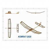 Planör Model Uçak - Komrat - 3