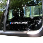 Bmw M Performance Yazılı Pleksi Oto Sticker - 3