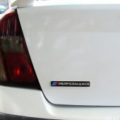 Bmw M Performance Yazılı Pleksi Oto Sticker - 4