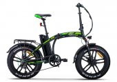 RKS RK 3  PRO KATLANABİLİR ELEKTRİKLİ BİSİKLET SİYAH - 1