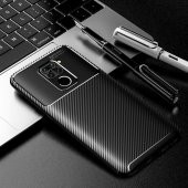 Xiaomi Redmi Note 9 Elde Kaymayan Kamera Korumalı Silikon Kılıf - 5