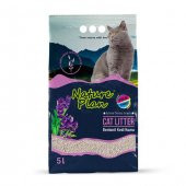 Nature Plan Lavanta Kokulu Bentonit Kalın Taneli Kedi Kumu 5 Lt - 1