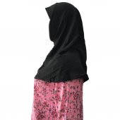 Namaz Elbisesi Türbanlı Bütün PENYE Pembe Çiçek Desen - 6