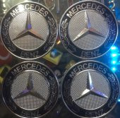 MERCEDES BENZ ORJİNAL JANT GÖBEĞİ 4LÜ 75MM - 1