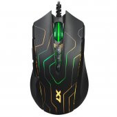 A4 TECH X89 SİYAH-LABİR OPTIK GAMER MOUSE 2400 DPI - 2
