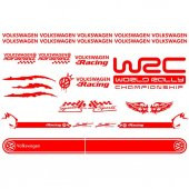 Volkswagen Modifiye Sport Sticker Seti, Volkswagen Etiket Çıkartma Paketi - 6