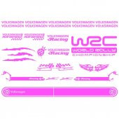Volkswagen Modifiye Sport Sticker Seti, Volkswagen Etiket Çıkartma Paketi - 8