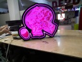 Gözleme Ayran Görselli 30x45 Cm Rgb Renk Değiştiren Led Tabela Depo Reklam Tabela thumbnail 3