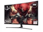 ViewSonic 32 VX3258-2KPC-MHD 2K 2560x1440 144Hz 1ms (HDMI+DP) FREESYNC CURVED GAMING MONİTÖR - 2