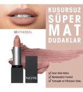 Note Mattever Lipstick Ruj 03 Ethereal - 1