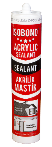 Eclectia Isobond Akrilik Mastik, 500 Gram - Beyaz - 1