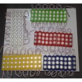 3.WATT 12V BÜYÜK LENSLİ MODÜL SARI (10ADET) - 1