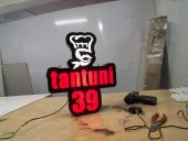 Tantuni 39 Lokanta Tabelası 3D Led Neon Etkili Işıklı Tabela Depo Reklam Tabela Maltepe Kartal Şişli - 1