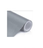 Hava Kanallı Gri Karbon Araba Kaplama Folyosu 152 cm X 100 Cm - 1