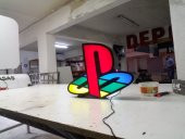 Playstation Ps5 Ps4 Cafe Tabela 3D Led Neon Etkili Işıklı Tabela Kutu Harf Depo Reklam Maltepe Fatih - 1